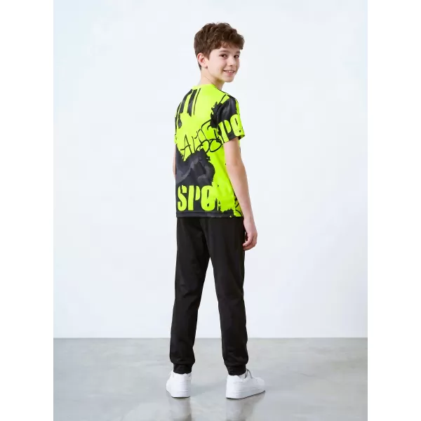  Gyermekfunkciós T -piró prémium ALTISPORT VOJ/ALK076TR01 FEKETE/FLUO SÁRGA 