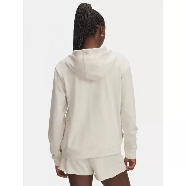  Női pulóver UNDER ARMOUR UA RIVAL TERRY HOODIE 6005511-783 BARNA 