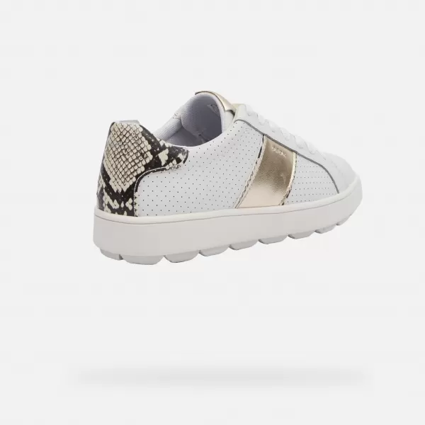 Női tornacipő GEOX SPHERICA ECUB-1 G000836 FEHÉR 