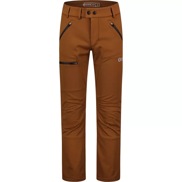  Férfi softshell nadrág NORDBLANC THORN NBFPM8266 BARNA 