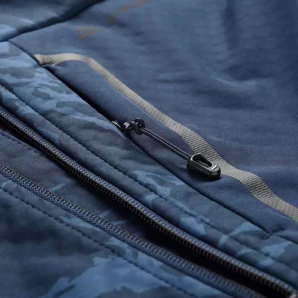 Férfi softshell dzseki ALPINE PRO HOOR KÉK 