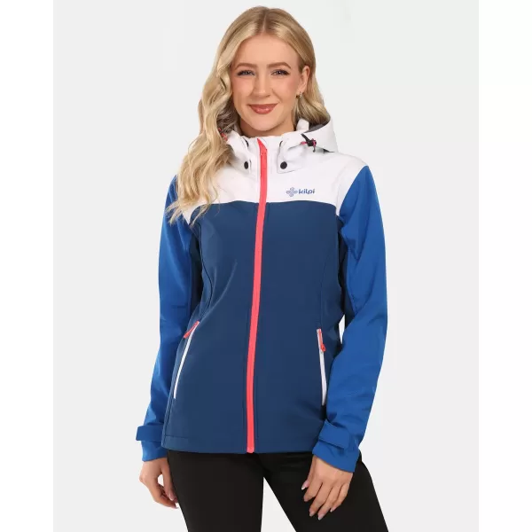  Női softshell kabát KILPI RAVIA-W ZL0125KI SÖTÉTKÉK 