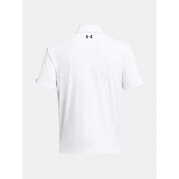  Férfi póló UNDER ARMOUR UA T2G POLO LB 1383255-100 FEHÉR 