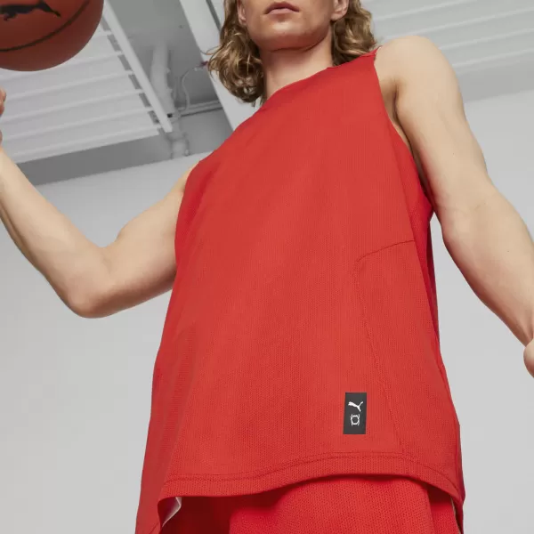  Férfi mez PUMA REVERSIBLE PRACTICE JERSEY 67664003 PUMA PIROS 