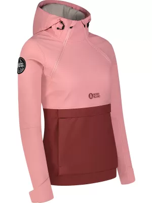 Női softshell anorák NORDBLANC NBWSL8275 VILÁGOS RÓZSASZÍN