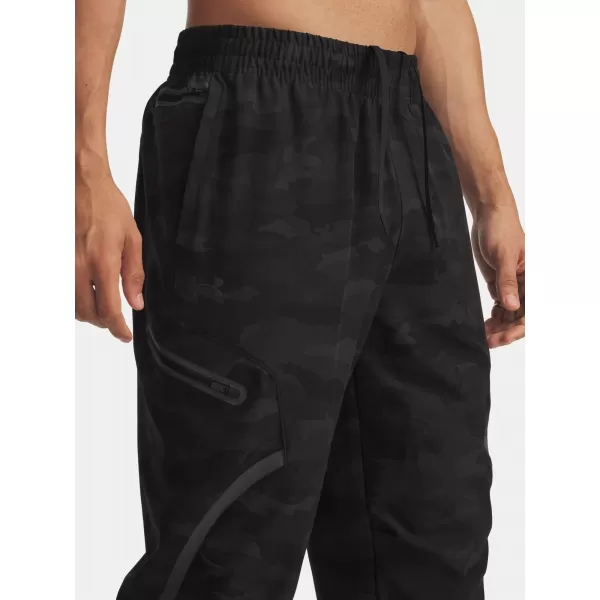 Férfi sportnadrág UNDER ARMOUR UA UNSTOPPABLE CARGO PANT 1390256-003 FEKETE 