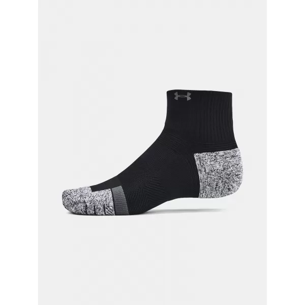  Zokni UNDER ARMOUR UNISEX UA AD PRO QTR (3 PÁRY) 1387047-001 FEKETE 