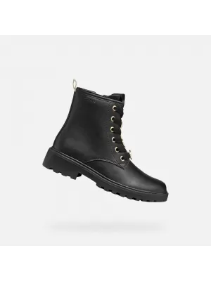 Lány bokacsizma GEOX CASEY HARRY POTTER J5620B000BCC9999 FEKETE