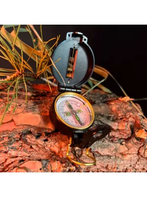Iránytű PENTAGON WANDERER COMPASS D19029 FEKETE
