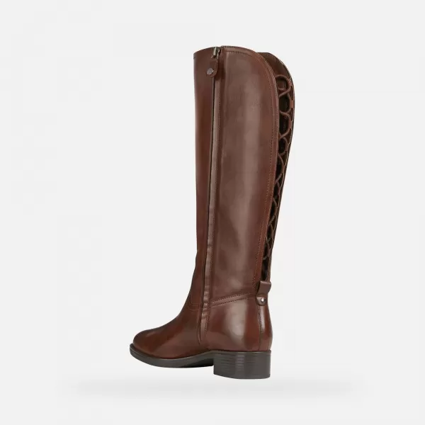  Női csizma GEOX FELICITY G004073 BARNA 