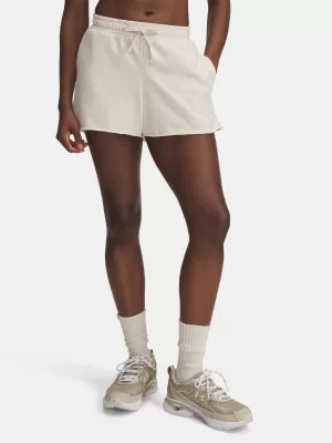 Női rövidnadrág UNDER ARMOUR UA RIVAL TERRY SHORT 1389657-783 BARNA