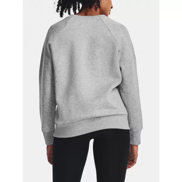  Női pulóver UNDER ARMOUR UA RIVAL FLEECE CREW 1379508-012 SZÜRKE 