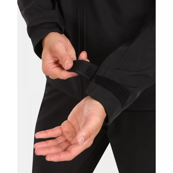  Férfi softshell kabát KILPI RAVIO-M ZM0129KI FEKETE 