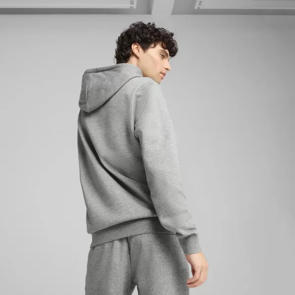  Férfi pulóver PUMA ESS HOODIE FL 68257803 KÖZÉPSZÜRKE HANGA 