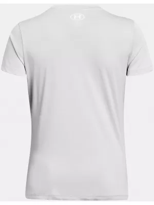 Női póló UNDER ARMOUR TECH SSV- TWIST 1384227-014 SZÜRKE