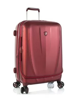 Bőrönd HEYS VANTAGE SMART LUGGAGE M BURGUNDIA