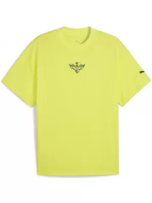 Férfi póló PUMA MELO ALWAYZ ON 1 TEE 63075504 CITROMOS SERBERT