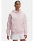 Női pulóver UNDER ARMOUR UA RIVAL FLEECE HOODIE 1379500-648 RÓZSASZÍN