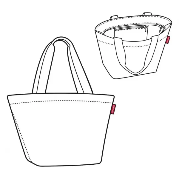  Kézitáska REISENTHEL SHOPPER M FEKETE 