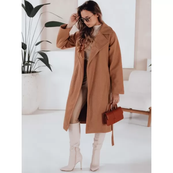  Női kabát DSTREET TY3885 KARAMELLA 