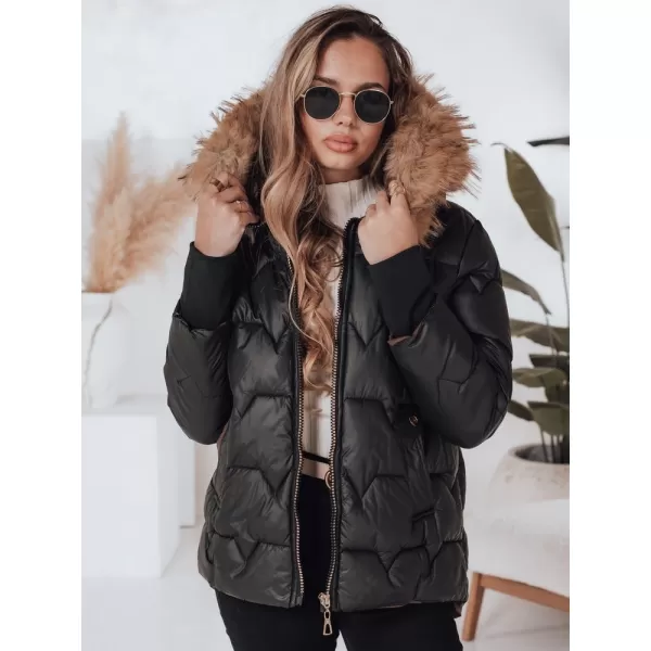  Női kabát DSTREET TY4999 FEKETE 