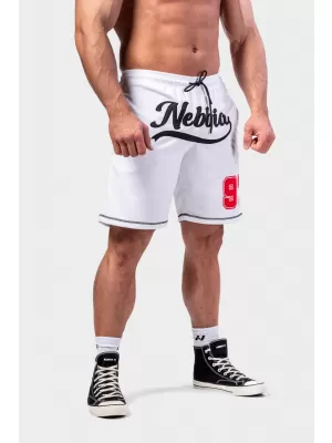 Férfi rövidnadrág FIRST PICK 379 White Nebbia