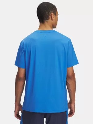 Férfi póló UNDER ARMOUR UA LAUNCH ELITE SHORTSLEEVE 1389802-402 KÉK