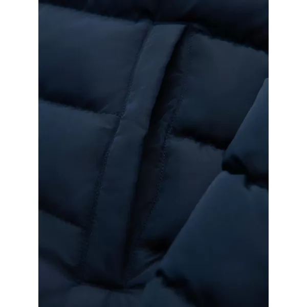  Kabát OMBRE OM-JALP-0260 SÖTÉTKÉK 