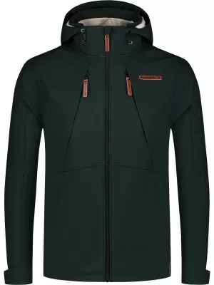 Férfi softshell dzseki NORDBLANC NBWSM8264 SÖTÉTZÖLD