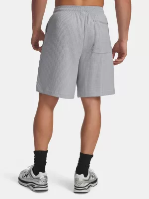 Férfi rövidnadrág UNDER ARMOUR UA RIVAL WAFFLE SHORT 1383107-011 SZÜRKE