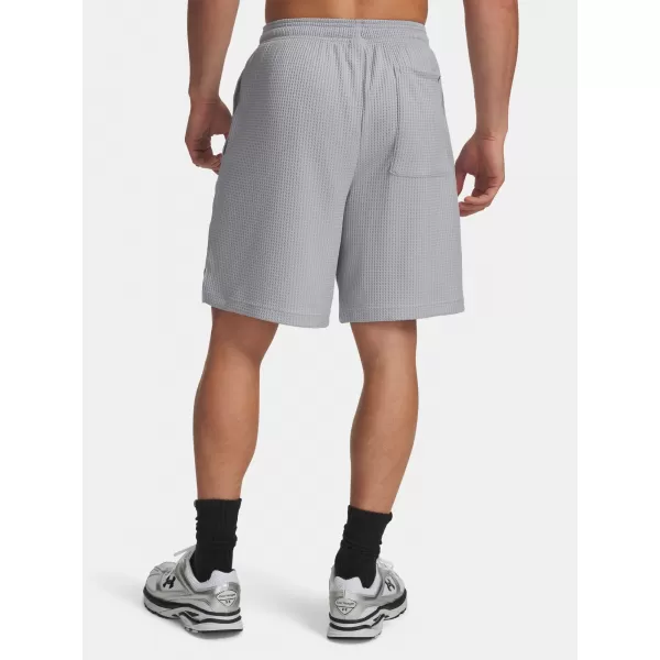  Férfi rövidnadrág UNDER ARMOUR UA RIVAL WAFFLE SHORT 1383107-011 SZÜRKE 
