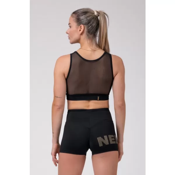  Gold Mesh mini felső 830 BLACK Nebbia 