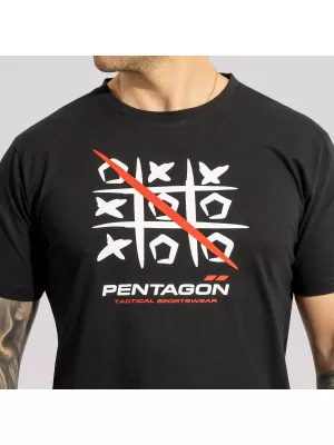 póló PENTAGON AGERON 3T K09012 FEKETE