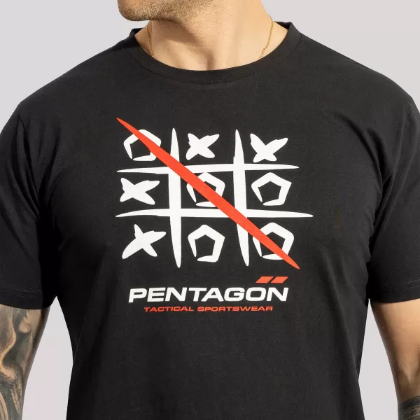  póló PENTAGON AGERON 3T K09012 FEKETE 