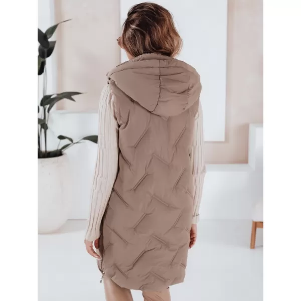  Női kabát DSTREET TY5098 KARAMELLA 