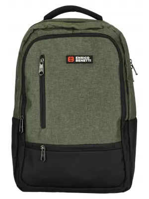 Hátizsák ENRICO BENETTI HAMBURG 15 NOTEBOOK BACKPACK OLAJBOGYÓ