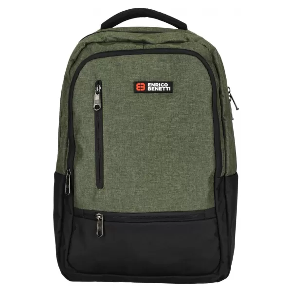  Hátizsák ENRICO BENETTI HAMBURG 15 NOTEBOOK BACKPACK OLAJBOGYÓ 