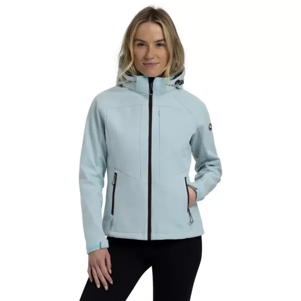  Női softshell kabát TRESPASS FRYATT TENGERI HABMÁRGA 