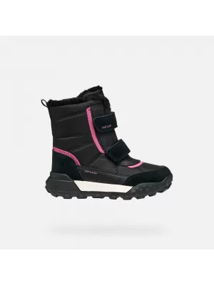Lány bokacsizma GEOX TREKKYUP AB J46M7E08V22C0922 FEKETE