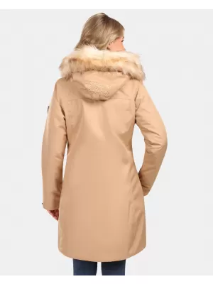 Női kabát KILPI PERU-W ZL0128KI BÉZS