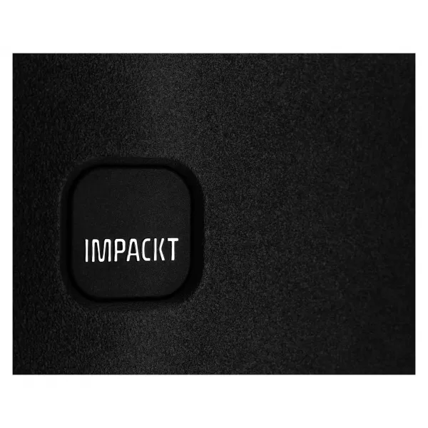  Bőrönd IMPACKT IP1 M LÁVAFEKETE 