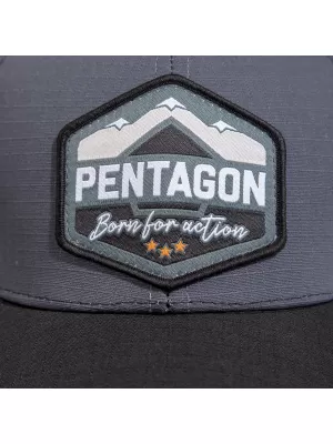 Sapka PENTAGON ERA CAP BORN FOR ACTION K13048 FEKETE