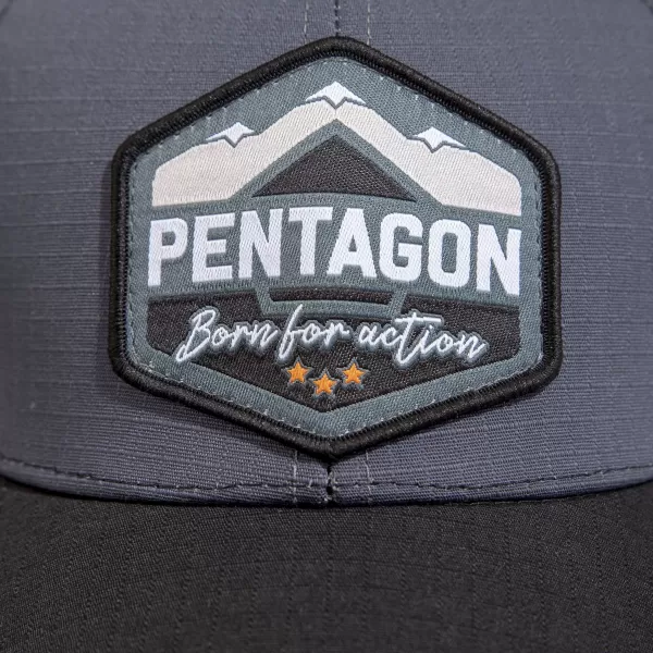  Sapka PENTAGON ERA CAP BORN FOR ACTION K13048 FEKETE 