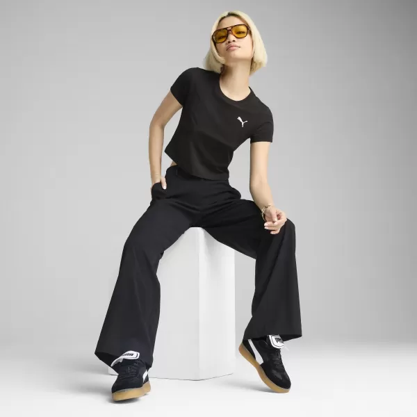  Ing PUMA WARDROBE ESS BABY TEE 62974501 PUMA FEKETE 