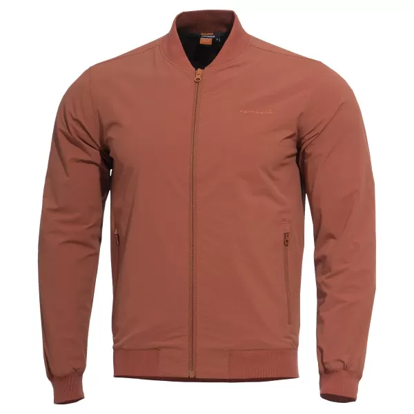  Kabát PENTAGON M.A.P1 FLIGHT JACKET K03011 BARNA VÖRÖS 