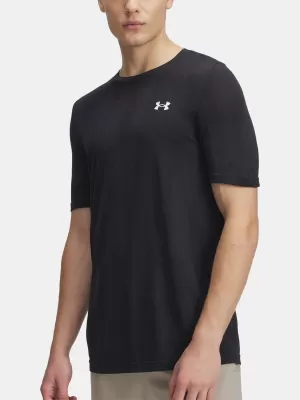 Férfi póló UNDER ARMOUR VANISH SEAMLESS NOVELTY SS 1388129-001 FEKETE
