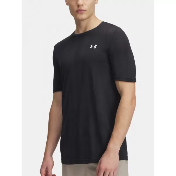  Férfi póló UNDER ARMOUR VANISH SEAMLESS NOVELTY SS 1388129-001 FEKETE 