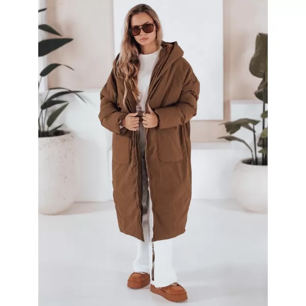  Női kabát DSTREET TY3238 KARAMELLA 