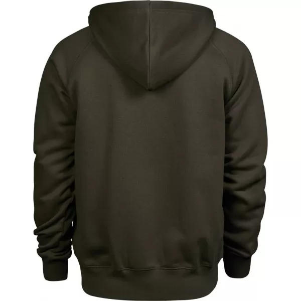  Férfi pulóver TEE JAYS | TJ 5435 SÖTÉT OLAJBOGYÓ 