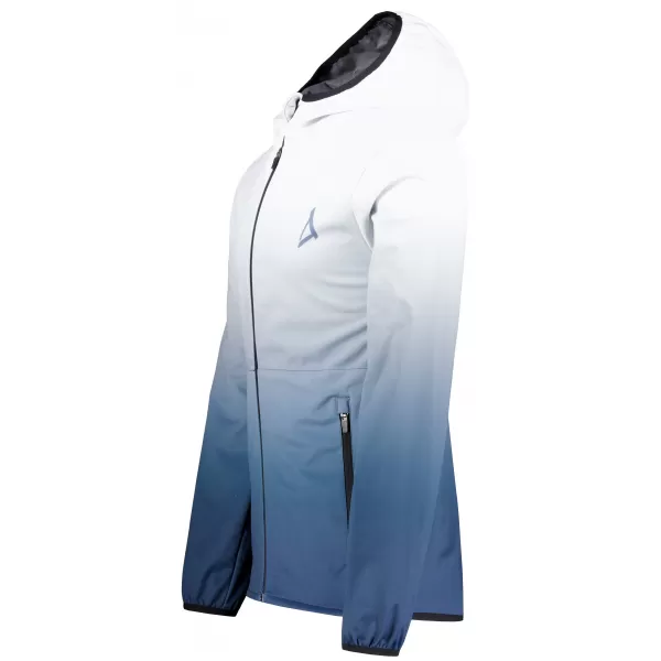  Férfi prémium softshell kabát ALTISPORT VOJ/ALM126JACK01 SÖTÉTKÉK/FEHÉR 